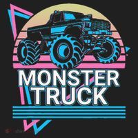 Monster Truck Retro Hat thumb 2