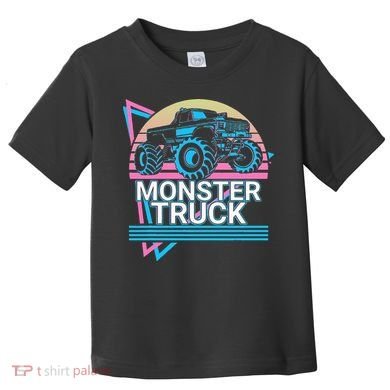Monster Truck Retro Toddler T-Shirt