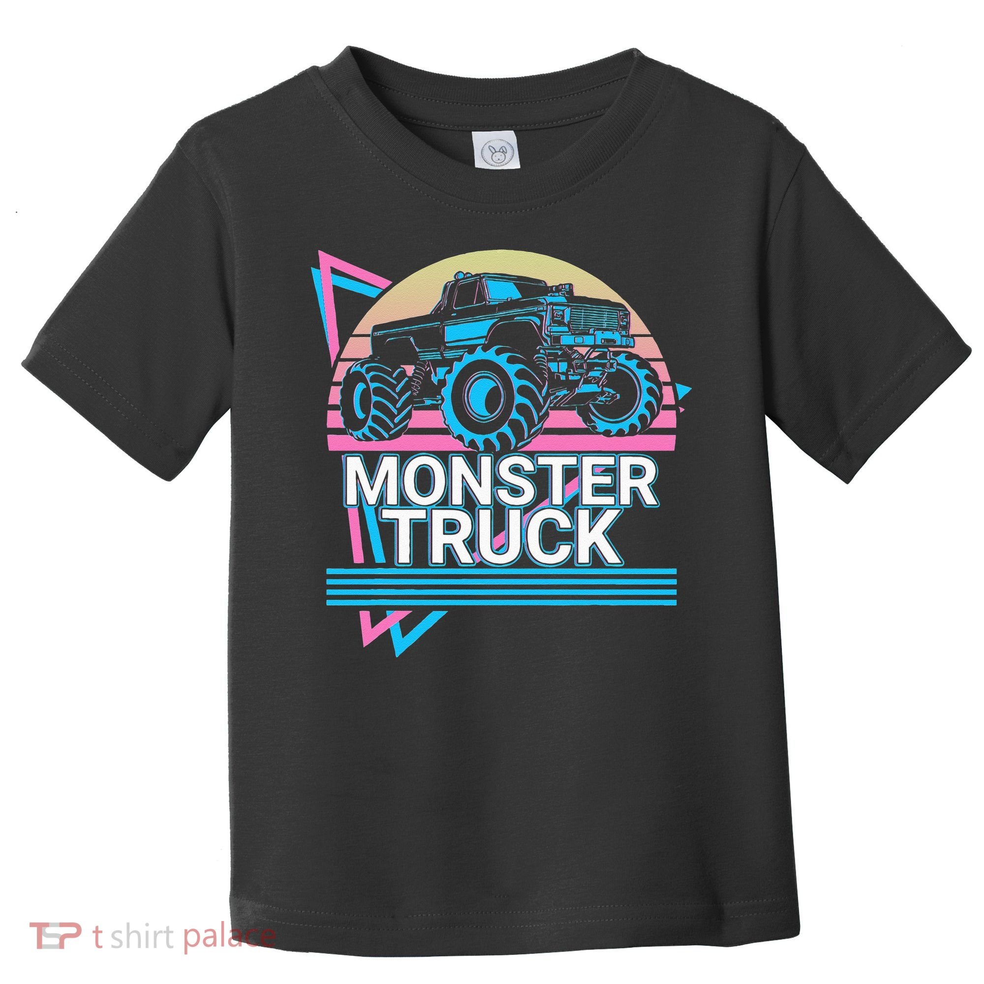 Monster Truck Retro Toddler T-Shirt