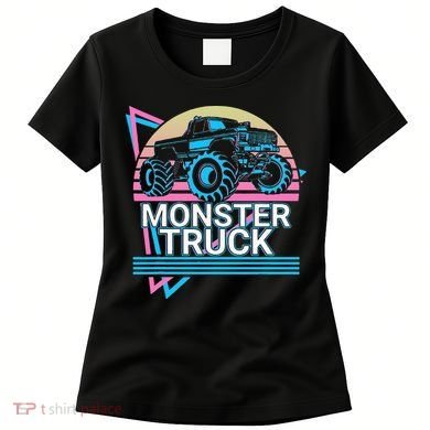 Monster Truck Retro Women's T-Shirt