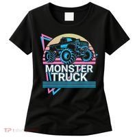Monster Truck Retro Women's T-Shirt thumb 0
