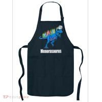Menorasaurus T Rex Hanukkah Funny Dino Apron thumb 0
