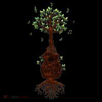 Musical Tree Root Guitar Doggie Tank thumb 4
