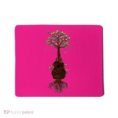 Musical Tree Root Guitar Mousepad