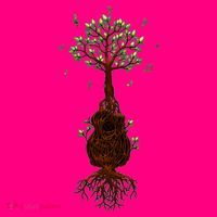 Musical Tree Root Guitar Women's T-Shirt thumb 6