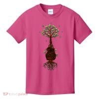 Musical Tree Root Guitar Kids T-Shirt thumb 0