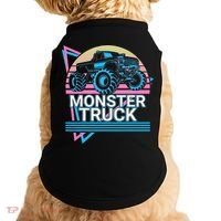 Monster Truck Retro Doggie Tank thumb 0