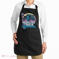 Monster Truck Retro Apron thumb 2