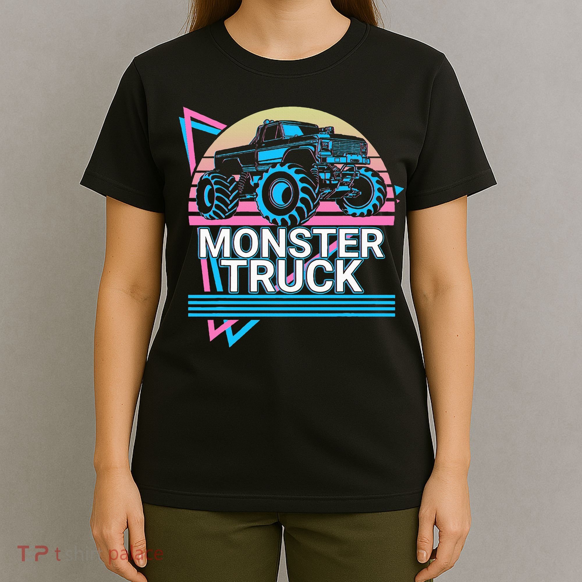 Monster Truck Retro T-Shirt