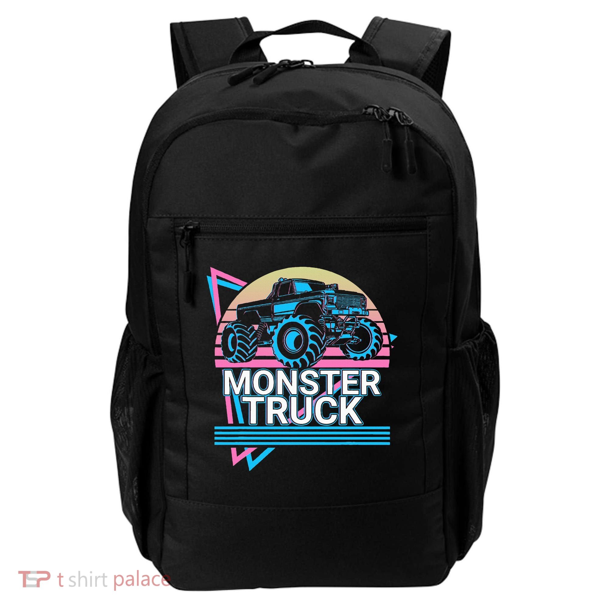 Monster Truck Retro Backpack