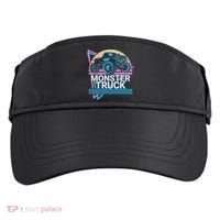 Monster Truck Retro Adult Drive Performance Visor thumb 0