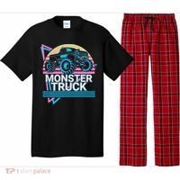 Monster Truck Retro Pajama Set thumb 0