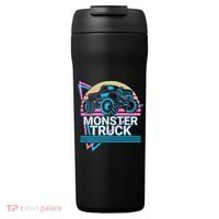 Monster Truck Retro 24oz Duet Stainless Steel Tumbler thumb 0