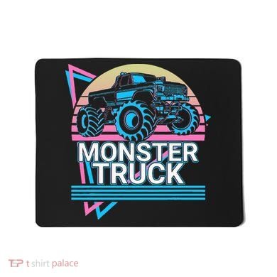 Monster Truck Retro Mousepad