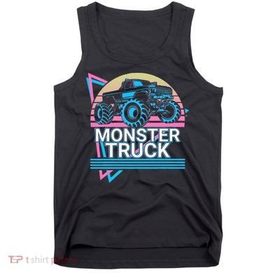 Monster Truck Retro Tank Top
