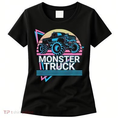 Monster Truck Retro Women's T-Shirt