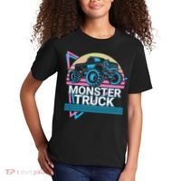Monster Truck Retro Kids T-Shirt thumb 2