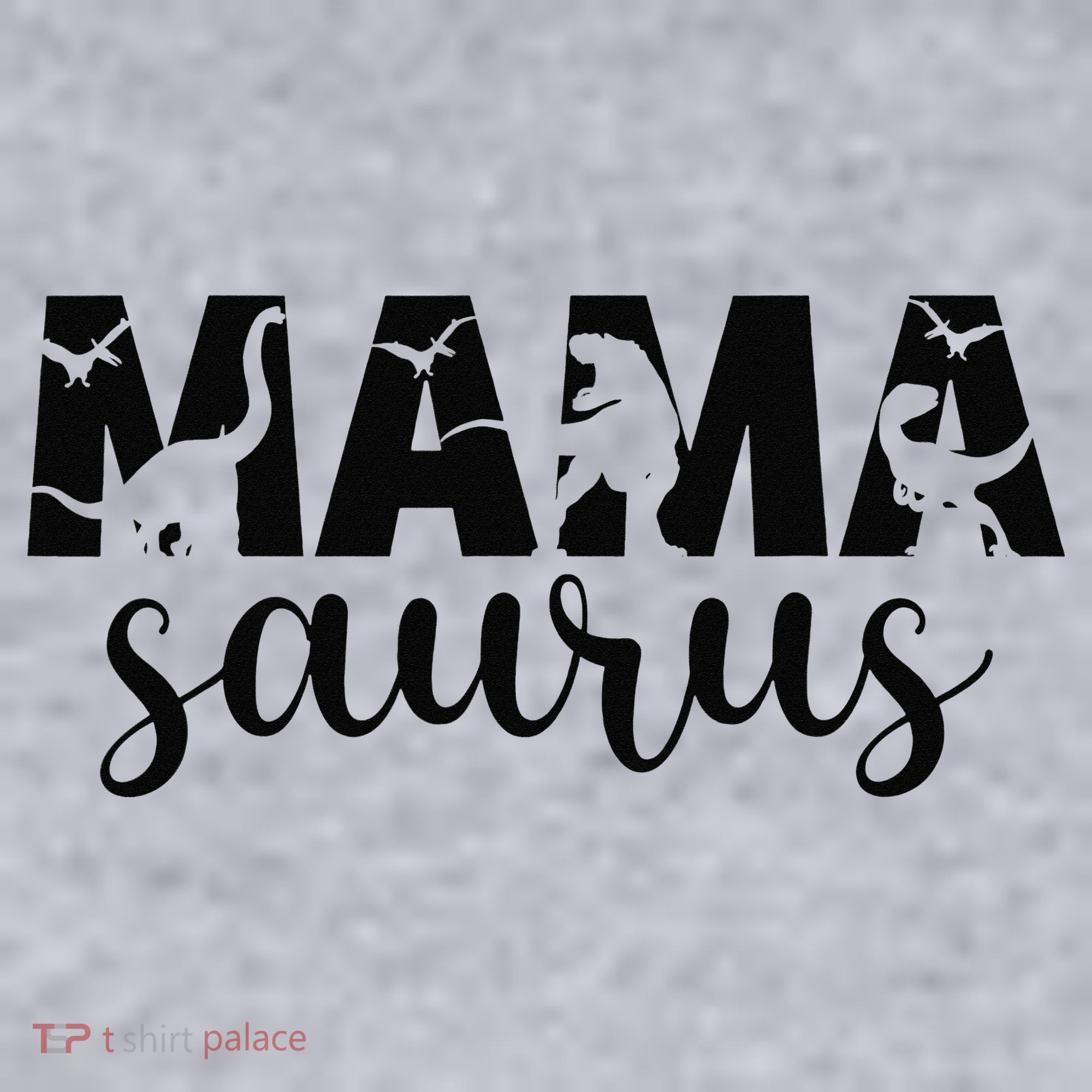 MamaSaurus T rex Dinosaur Funny Mama Saurus Mother's Day Women's Sweatshirt