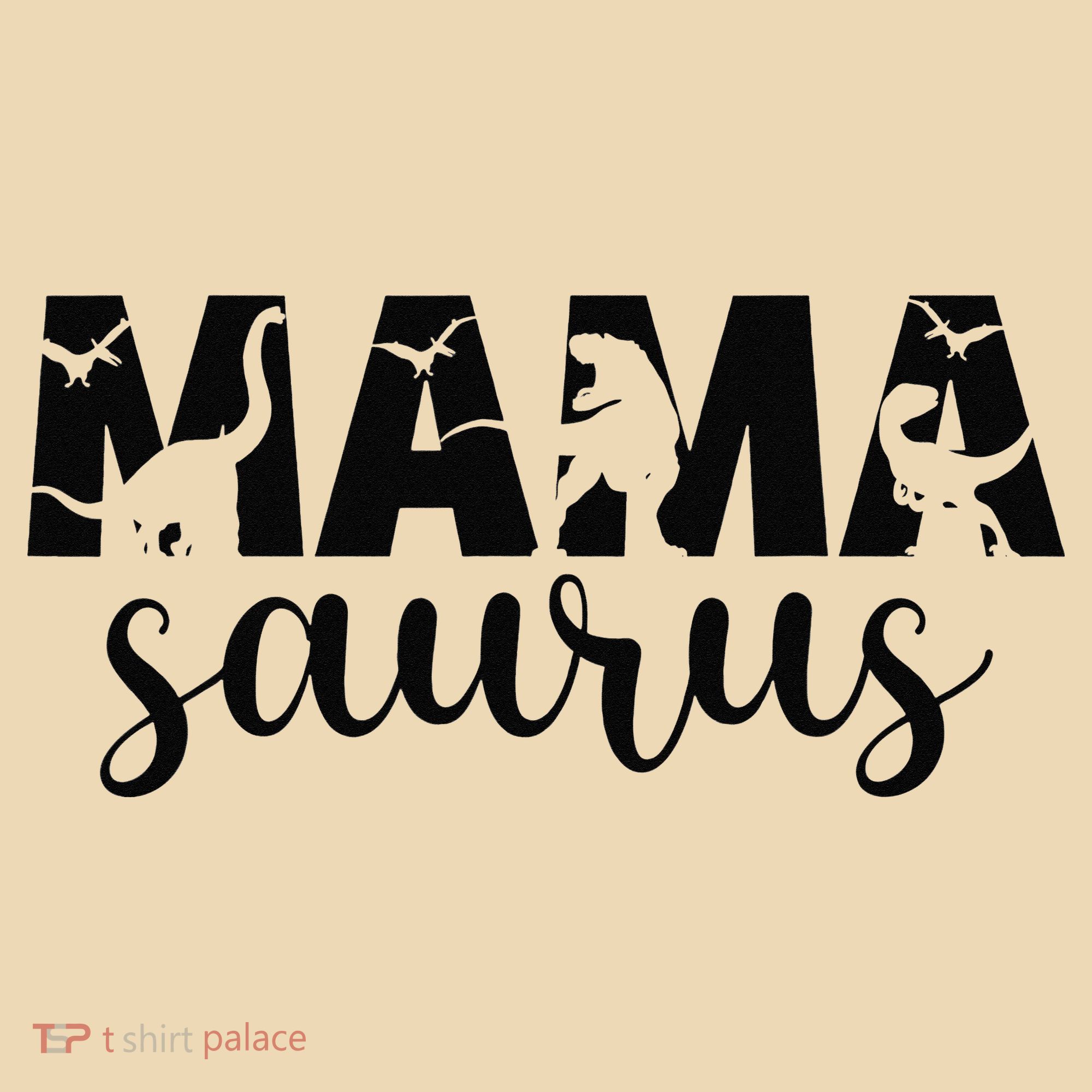 MamaSaurus T rex Dinosaur Funny Mama Saurus Mother's Day Tote Bag