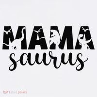 MamaSaurus T rex Dinosaur Funny Mama Saurus Mother's Day Apron thumb 3