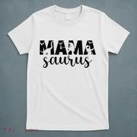 MamaSaurus T rex Dinosaur Funny Mama Saurus Mother's Day T-Shirt thumb 5