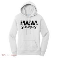 MamaSaurus T rex Dinosaur Funny Mama Saurus Mother's Day Women's Hoodie thumb 0