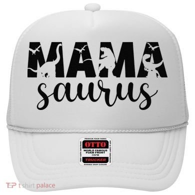 MamaSaurus T rex Dinosaur Funny Mama Saurus Mother's Day Hat