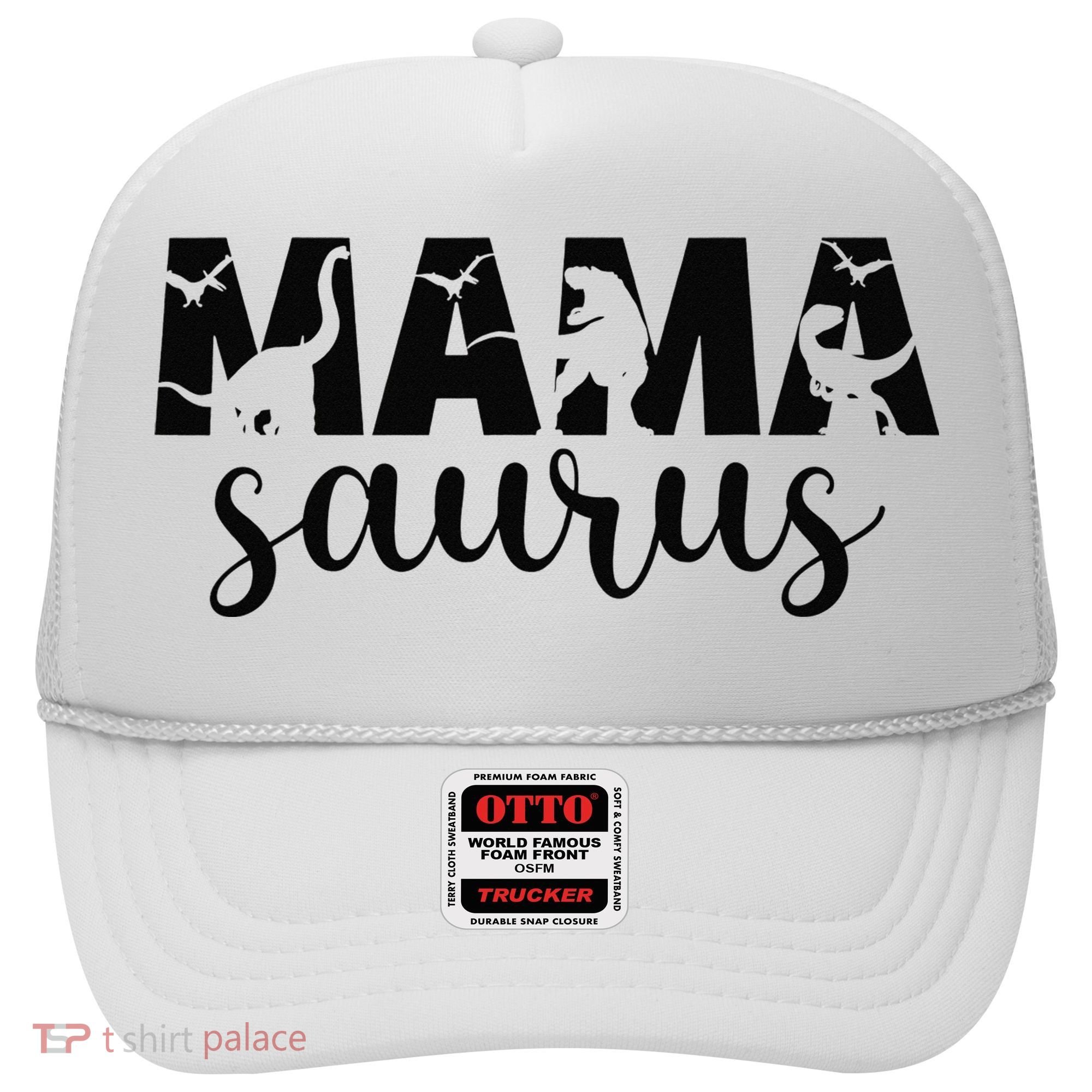 MamaSaurus T rex Dinosaur Funny Mama Saurus Mother's Day Hat
