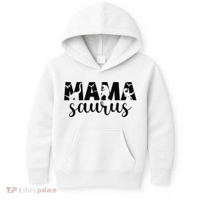 MamaSaurus T rex Dinosaur Funny Mama Saurus Mother's Day Kids Hoodie