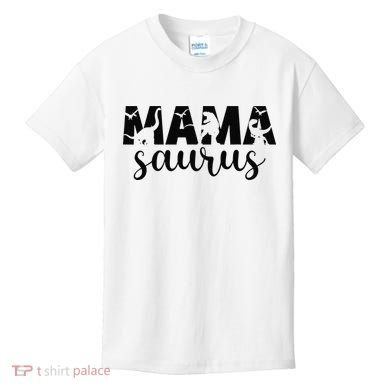 MamaSaurus T rex Dinosaur Funny Mama Saurus Mother's Day Kids T-Shirt