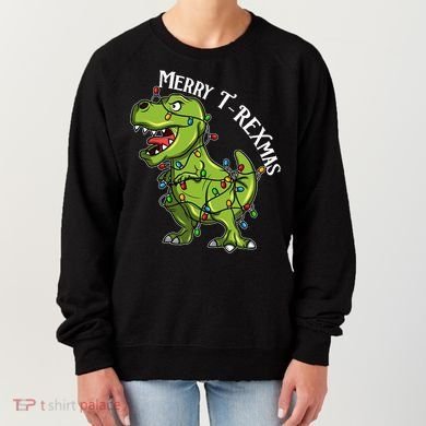 Merry T Rexmas Trex Christmas Women's Sweatshirt