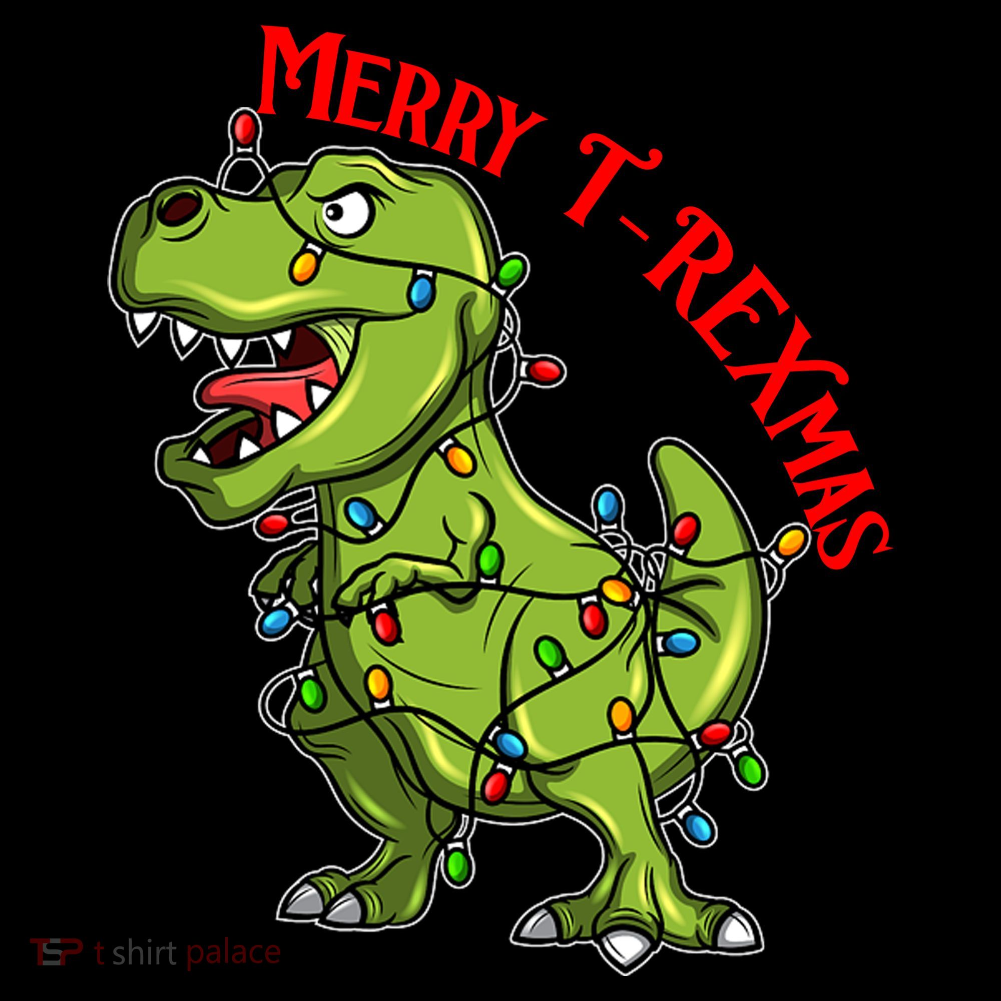 Merry T Rexmas Trex Christmas Coffee Mug
