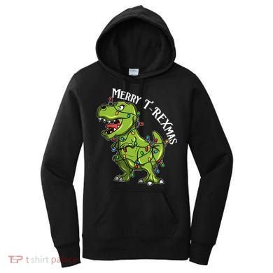 Merry T Rexmas Trex Christmas Women's Hoodie