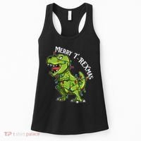 Merry T Rexmas Trex Christmas Women's Tank Top thumb 0