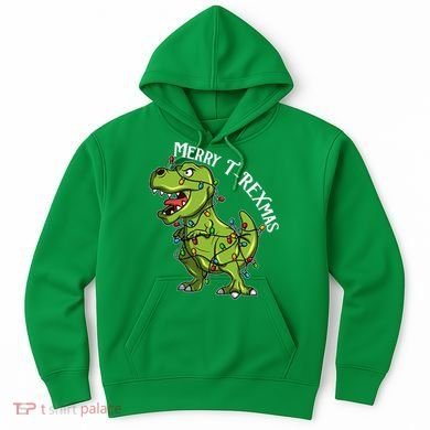 Merry T Rexmas Trex Christmas Hoodie