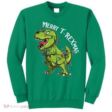 Merry T Rexmas Trex Christmas Sweatshirt