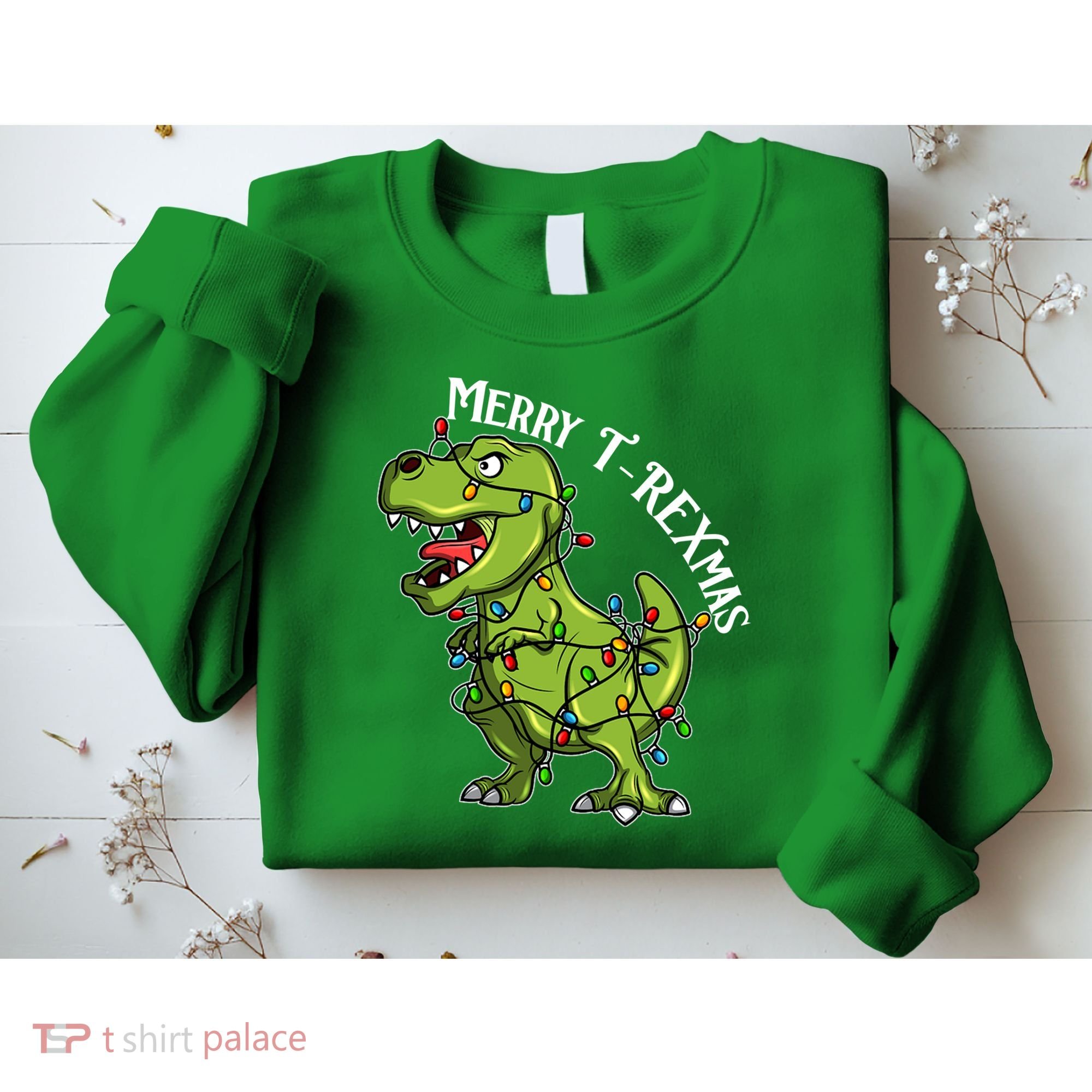 Merry T Rexmas Trex Christmas Sweatshirt