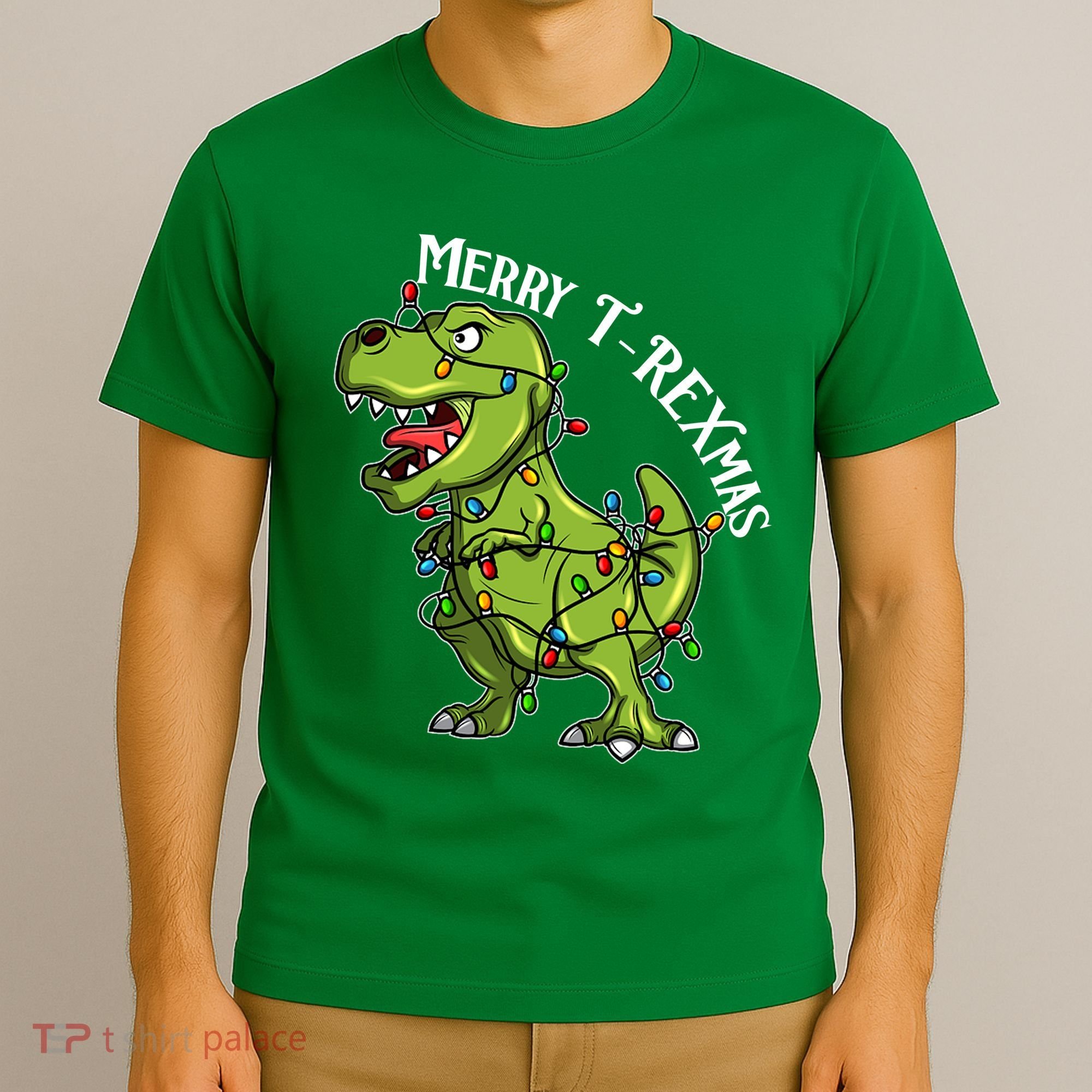 Merry T Rexmas Trex Christmas T-Shirt