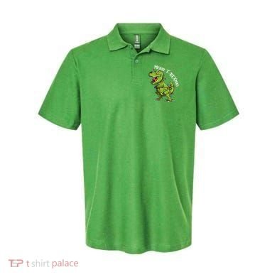 Merry T Rexmas Trex Christmas Polo