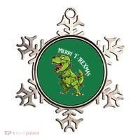 Merry T Rexmas Trex Christmas Ornament thumb 0
