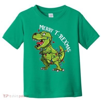 Merry T Rexmas Trex Christmas Toddler T-Shirt