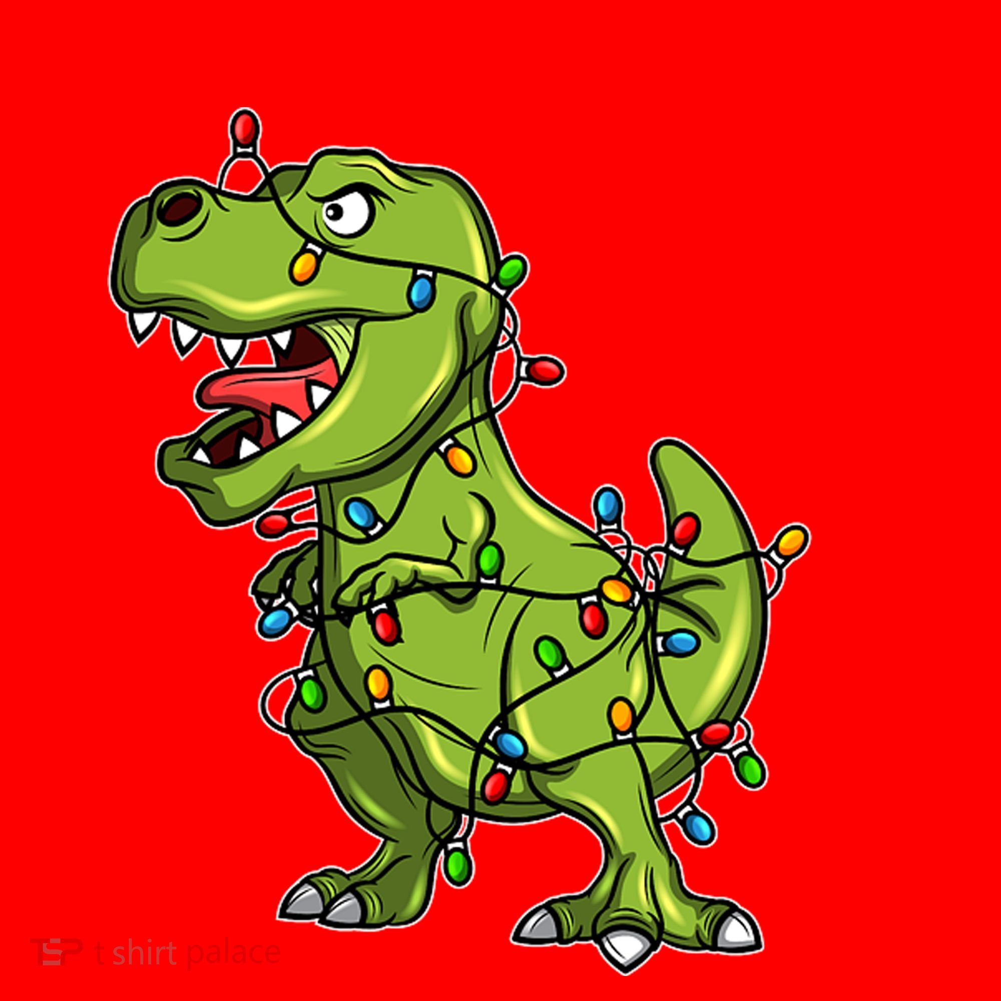 Merry T Rexmas Trex Christmas Santa Hat