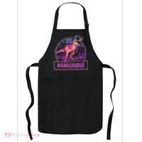 Mamasaurus T Rex Mama Saurus Women Dinosaur Family Matching Apron thumb 0