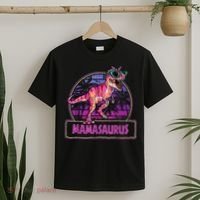 Mamasaurus T Rex Mama Saurus Women Dinosaur Family Matching T-Shirt thumb 2