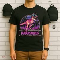 Mamasaurus T Rex Mama Saurus Women Dinosaur Family Matching T-Shirt thumb 6
