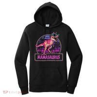 Mamasaurus T Rex Mama Saurus Women Dinosaur Family Matching Women's Hoodie thumb 0
