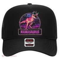 Mamasaurus T Rex Mama Saurus Women Dinosaur Family Matching Hat thumb 0
