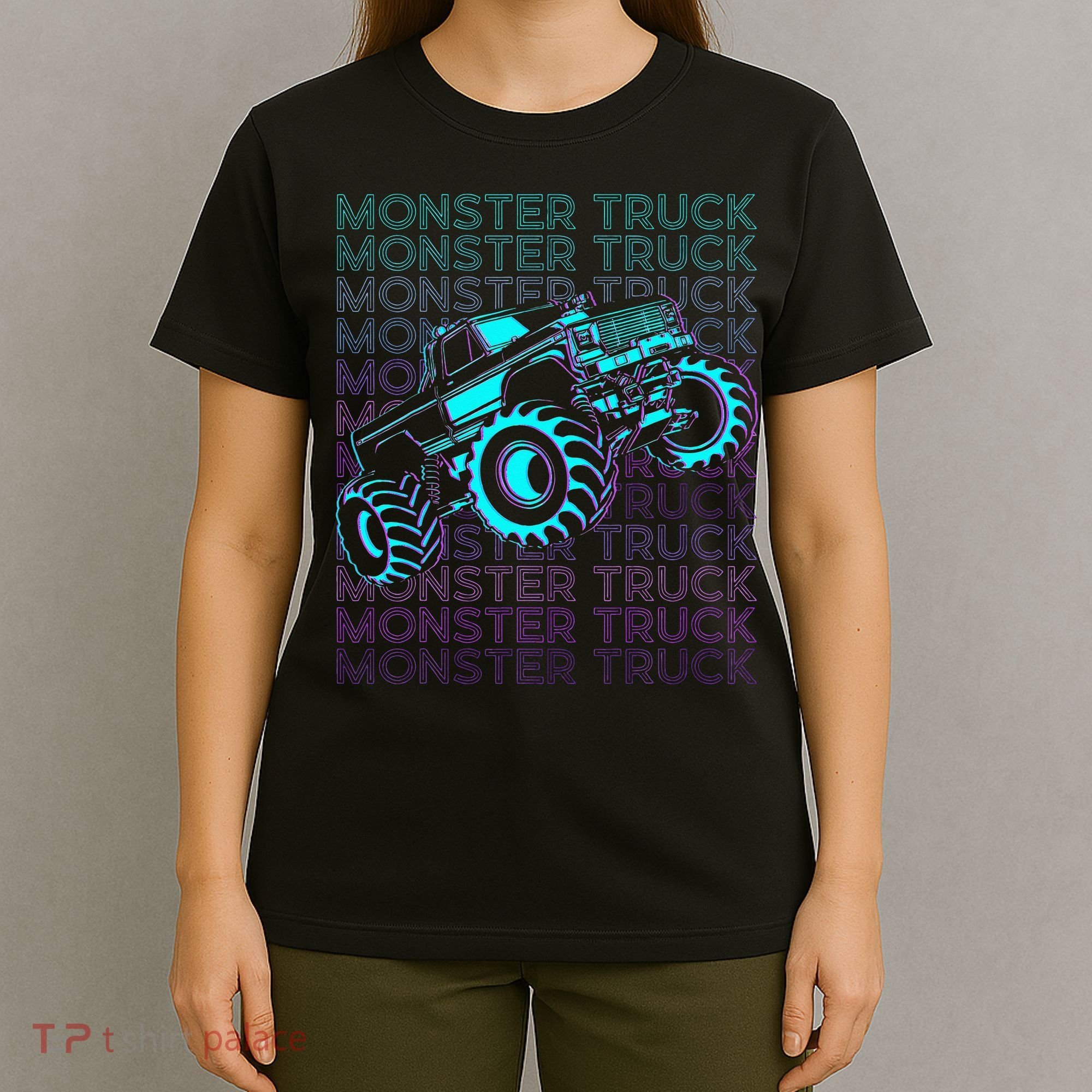 Monster Truck Retro T-Shirt