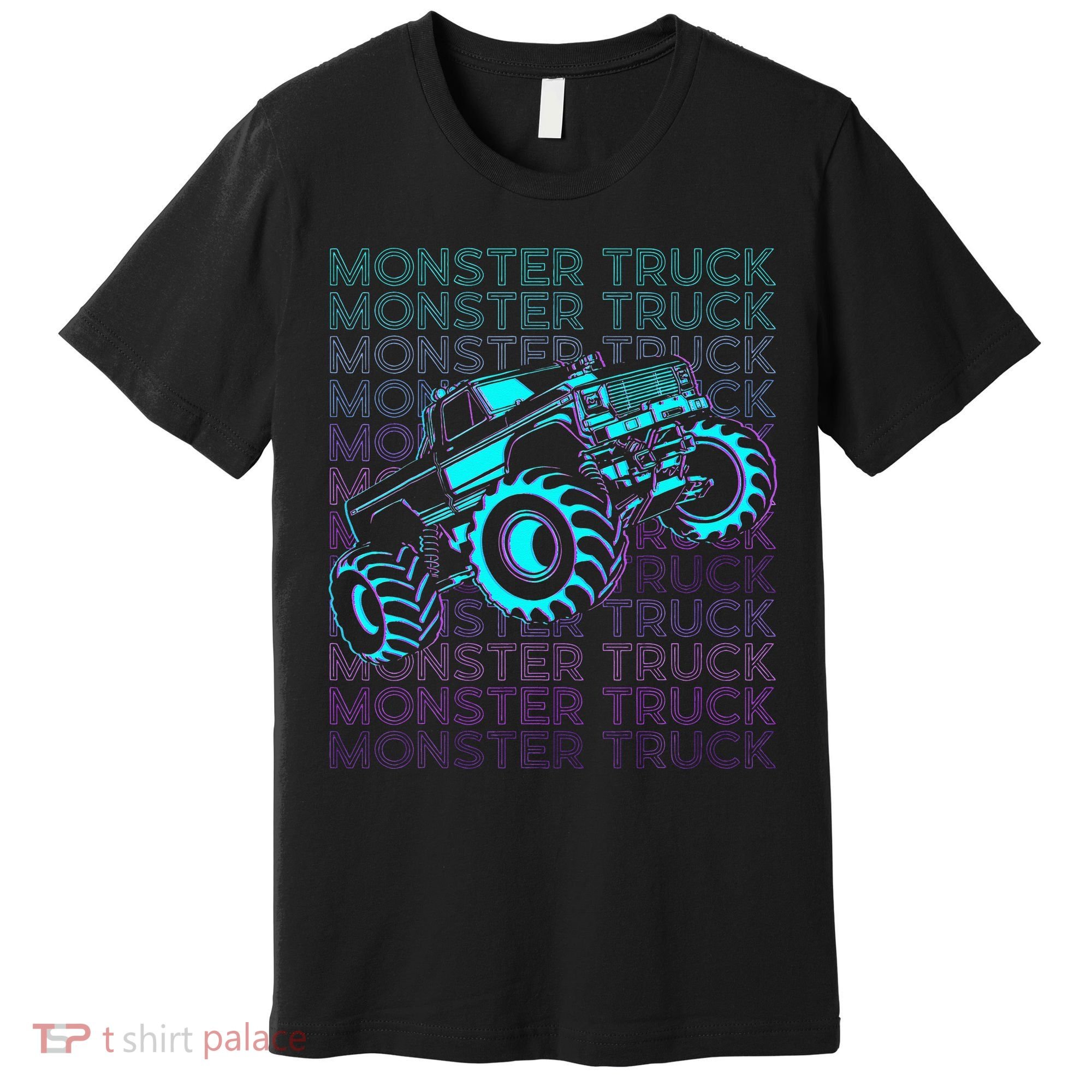 Monster Truck Retro Premium T-Shirt