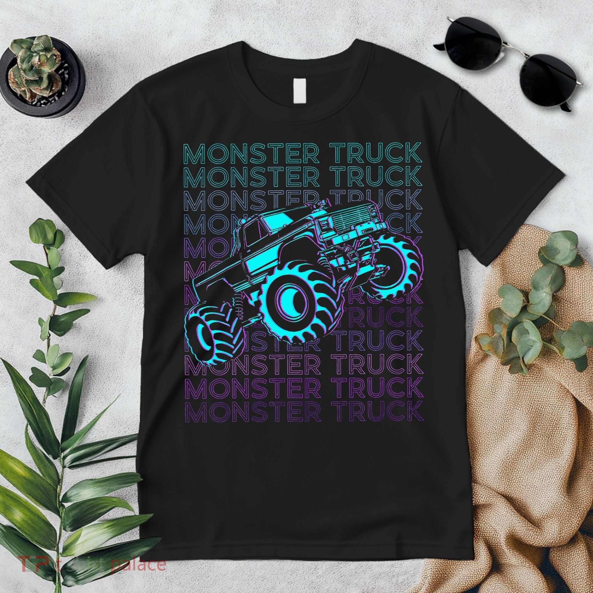 Monster Truck Retro Premium T-Shirt